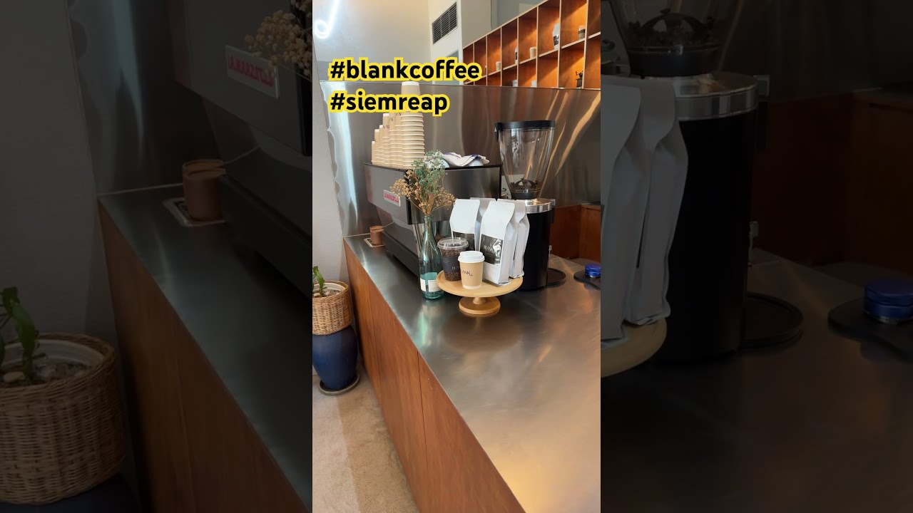 Great coffee shop in Siem Reap #siemreap #coffee #travelvlog
