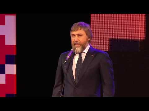 Вадим Новинський на 120-річчі комбінату ім. Ілліча