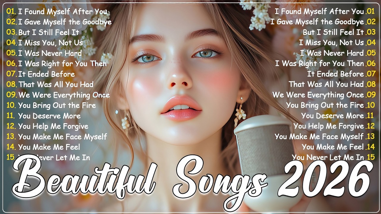 Beautiful Songs 2026 🎵 Best Love Songs Collection | Beautiful & Emotional Songs