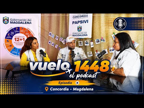Vuelo 1448 ✈️ - #Podcast - Ep1 Concordia - Magdalena | #AvionesDePapel @UnidadVictimasCol @goberMag 