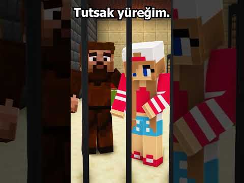 Fakir ve Miray Aşkın Olayım 🎵 - Minecraft #shorts