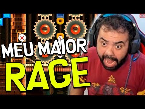 FUI ROUBADO NÍVEL MASTER: O MAIOR RAGE DA MINHA VIDA – Super Mario Maker (SUPER PISTOLA)