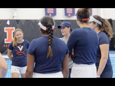 Sara O'Leary Virginia women's tennis program