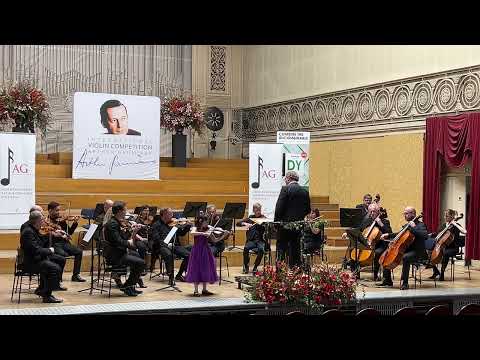Ria Kang (8) - F. Kreisler, Praeludium and Allegro - Finale, Grumiaux Competition 2024