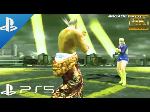 HEIHACHI VS LILI FIGHT TEKKEN 6 PS5 game 4k ultra HD