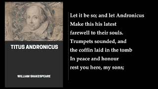 Titus Andronicus 💖 By William Shakespeare. FULL Audiobook