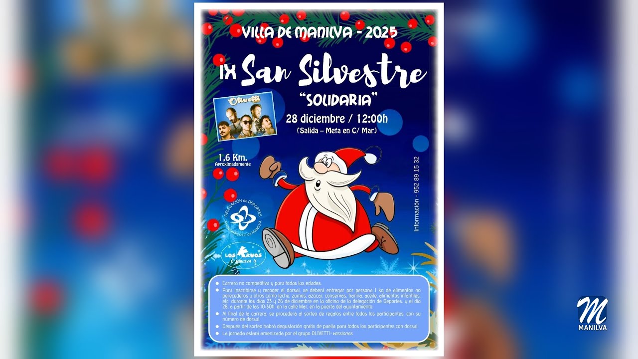 Recogida de dorsales para la IX San Silvestre Solidaria de Manilva