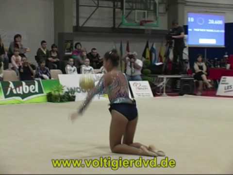 Eurygym-Cup Verviers 2009 - Ball 10 - Sarah VAN OVERSTRAETEN