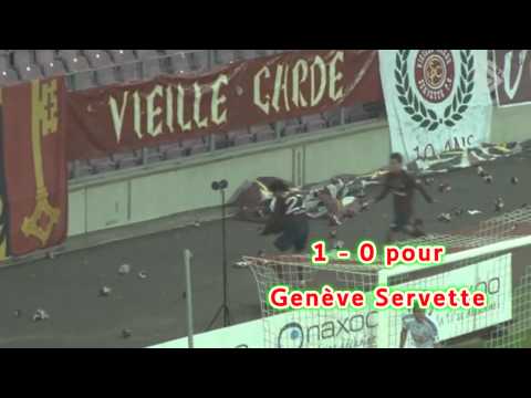 Genève Servette - Lausanne Sports. 2010. Résumé et buts.wmv