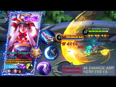 NEW BUILD!!!😱 | BROKEN BUILD😡 | TOP GLOBAL FREYA | FREYA BEST BUILD 2021 | FREYA GAMEPLAY | MLBB✓