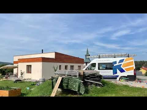 Ukázka realizace hromosvodu na ploché střeše - Elektroinstalace - Klápa Elektro s.r.o.