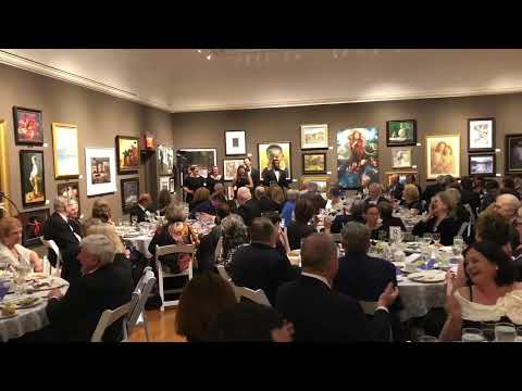Da Doo Ron Ron — Pleasing the crowd at the Salmagundi Art Club