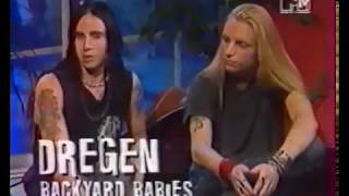 Backyard Babies - Interview 1994 with Joey DeMaio (TV)