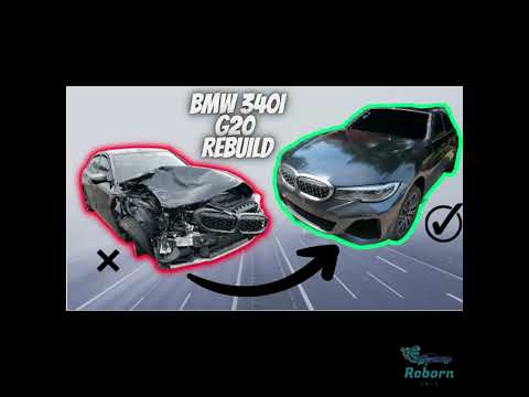 Thumbnail for Salvage BMW 340i Amazing Rebuild  #shorts  #bmw #car #repair #mechanical by BMW 340