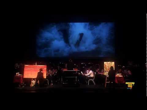 12/05/12 – Música, cine y pintura se fusionaron en el concierto de la U.M. de La Nucía.