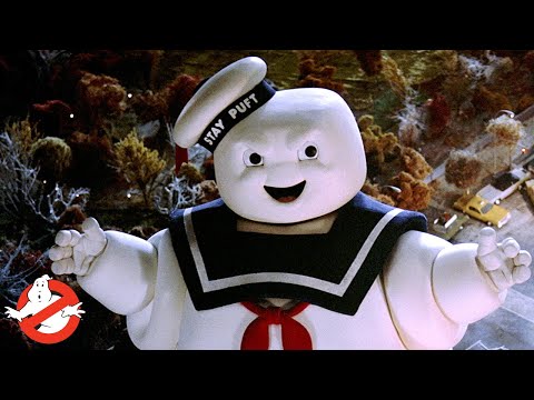 Thumbnail of the video: Stay Puft Marshmallow Man