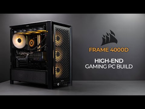 Ryzen 9900X3D & RTX 5080 Gaming PC Build | Corsair FRAME 4000D | Nautilus 360 | RM1000e ATX 3.1