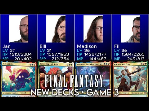 Commander showdown: FINAL FANTASY | Balthier & Fran VS Vivi VS Yuna VS Shantotto