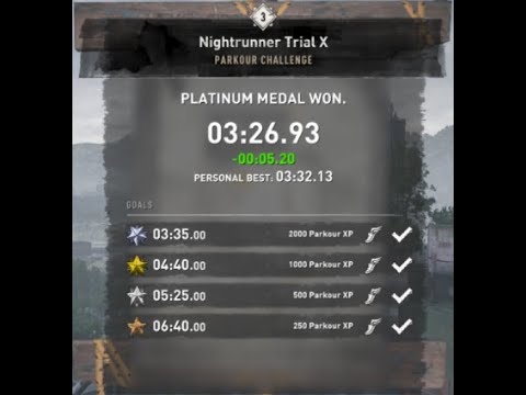 Dying Light 2 - Nightrunner Trial X (Platinum: 03:26:93)