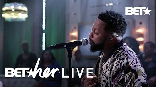 Raheem DeVaughn Serenades Crowd With His New Single &#39;Just Right&#39; At BET Her Live!