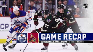 Oilers @ Coyotes 4/17 | NHL Highlights