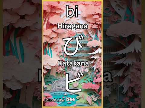 Master Japanese Basics: Learn Hiragana, Katakana, and Dakuten Sounds from 'ba' to 'bo' in Minutes!
