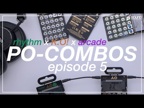PO-12 rhythm x PO-33 K.O! x PO-20 arcade (Ultimate Punch) | PO-COMBOS Ep.5 | Teenage Engineering