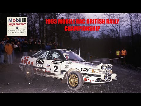 1993 Mobil 1 British Rally Championship - HD Remastered