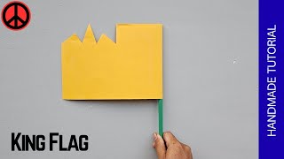 Origami flag, origami flag easy, origami flag making, origami flag step by step, origami flag paper