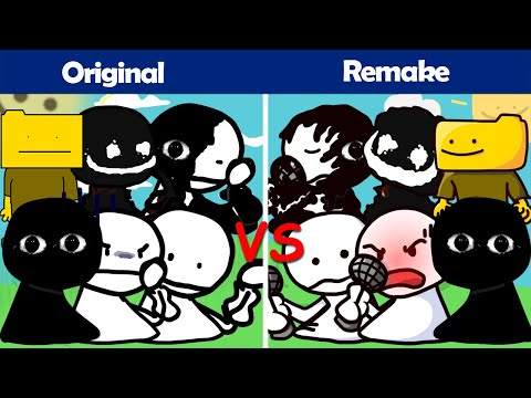 Bob Original Vs Remake - Friday Night Funkin'