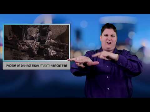 Photos of damage from Atlanta Airport fire (12.18.17)