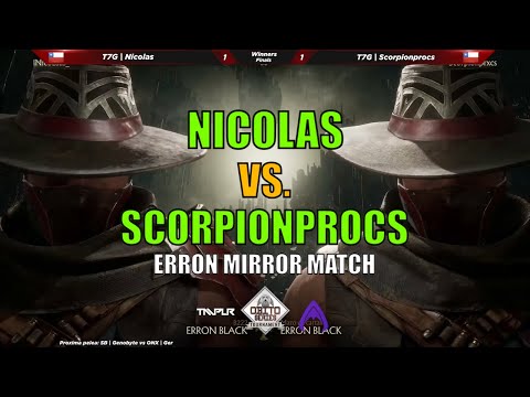 SCORPIONPROCS VS NICOLAS - ERRON BLACK MIRROR MATCH - Obitos Series - MK11 Ultimate