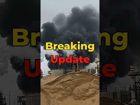 Iran Strikes Israel Industrial Zone | Massive Fire at Chemical Plant Sparks Panic