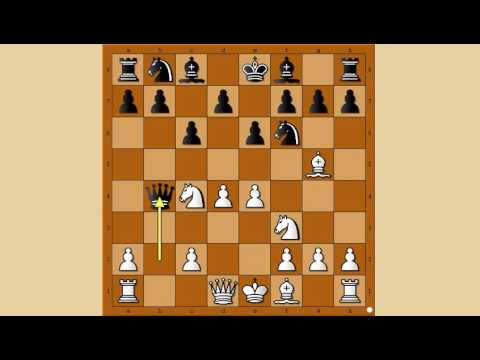 Opasni otrovni pesak u šahu -  BLECHSCHMIDT vs WEISSGEBER - Napad Tore # 978