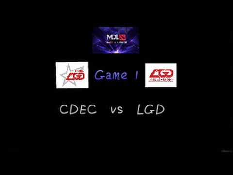 MDL Dota2 Highlights | CDEC vs LGD -  GAME 1