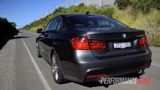 2013 BMW ActiveHybrid 3 M Sport engine sound and 0-100km/h