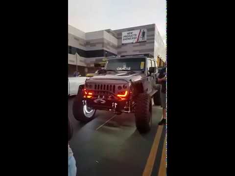 ORACLE Lighting NEW Jeep Wrangler Vector Grill at The SEMA Show - NOW AVAILABLE!