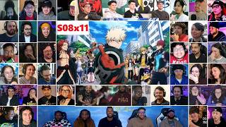 Download lagu [50 Reactors] My Hero Academia Season 8 Episode 11 MEGA Reaction Mashup - Boku no Hero Academia END mp3