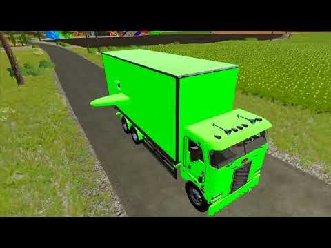 TRANSPORT COLORED PLANES WITH COLORED TRUCKS - Farming Simulator 22