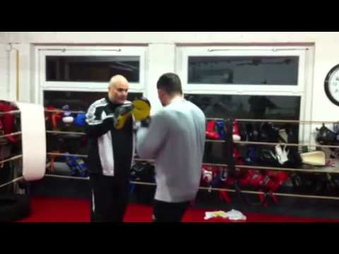 Steven und Benni  Pratzentraining 2