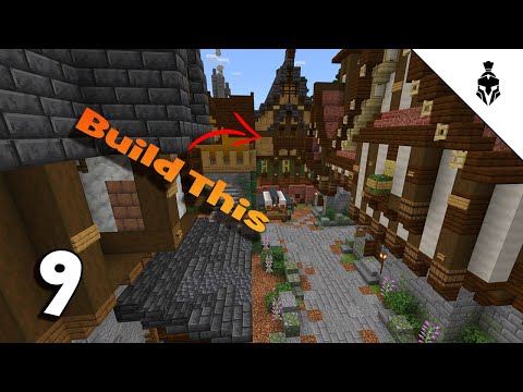 EPIC Medieval Minecraft Village Build - Praetorian Gaming GuildRock s07e09