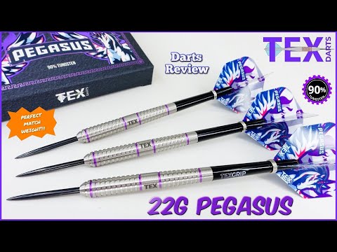 Tex Darts PEGASUS Darts Review - Perfect Match Weight!!!