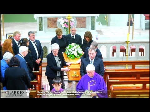 Terence (Tenny) Smith, Ladonigan, Bailieborough - Funeral Mass from St. Brigid's Church, Knockbride