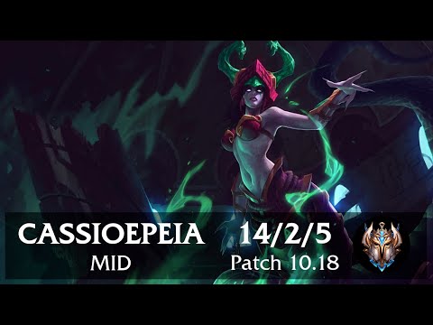 Cassiopeia Mid vs Diana | Pinoy Challenger Replay Patch 10.18