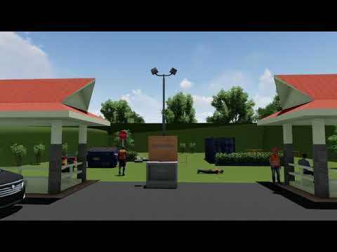 SKETCHUP MODELING + LUMION 8.0 GAPAN CITY FIRING RANGE