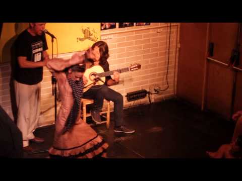 Live Flamenco in Barcelona, The Collective Sound 2013.