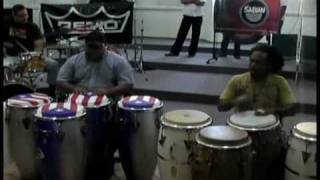 Puerto Rico Percusionistas, Richie Flores y Paoli Mejias Master Class Parte 1