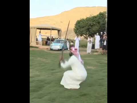 Saudi man's war dance | Saudi Arab folk dance festival  #shorts