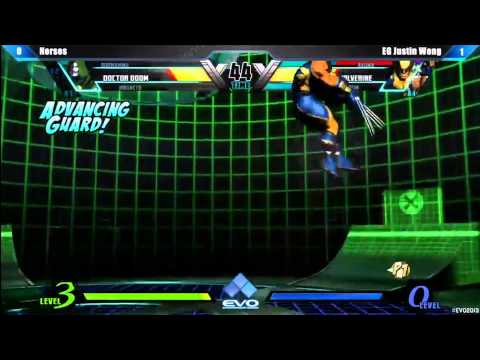 UMVC3 EVO 2013 Justin Wong vs  Nerses