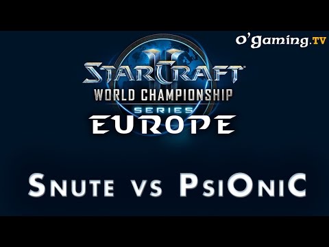WCS EU Challenger - Day 3 - 2ème BO - Snute vs PsiOniC